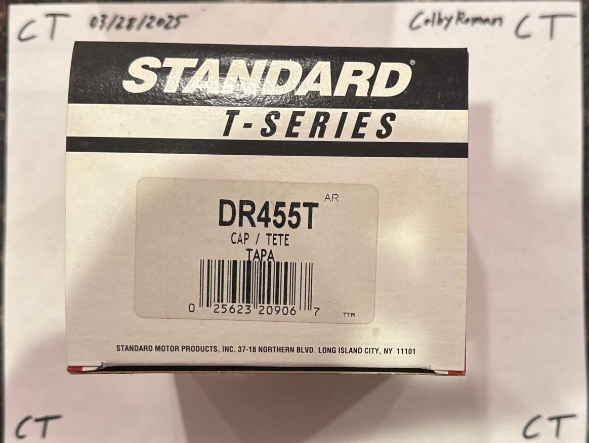STANDARD IGN Tru-Tech DR455T Distributor Cap - Image 3