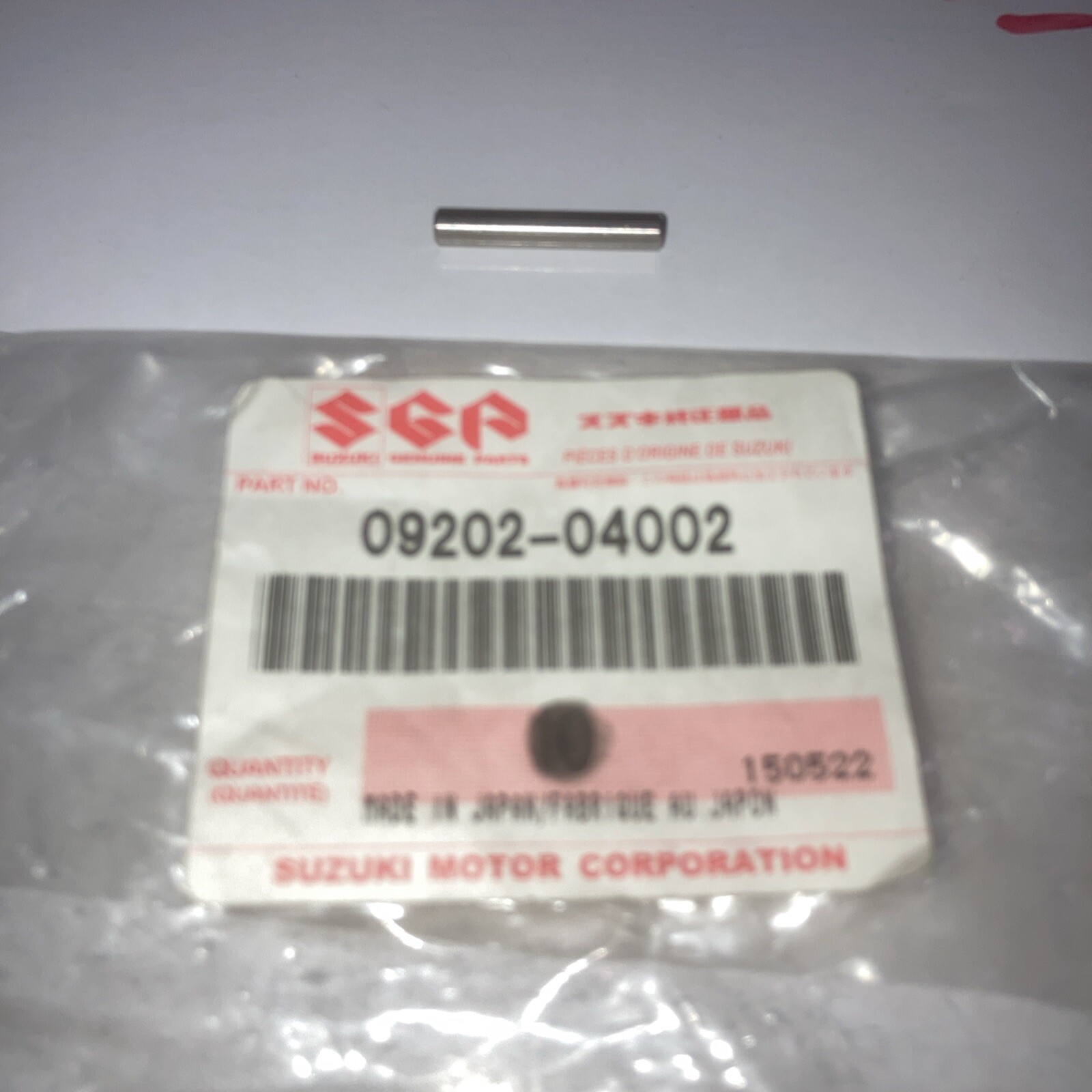 SUZUKI SHEAR PIN OEM NOS 09202-04002 - Image 3