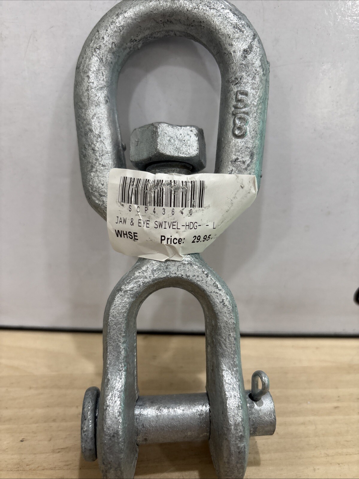 Sea-Dog Galvanized Eye/Jaw Swivel 5/8" (181216) - Image 3