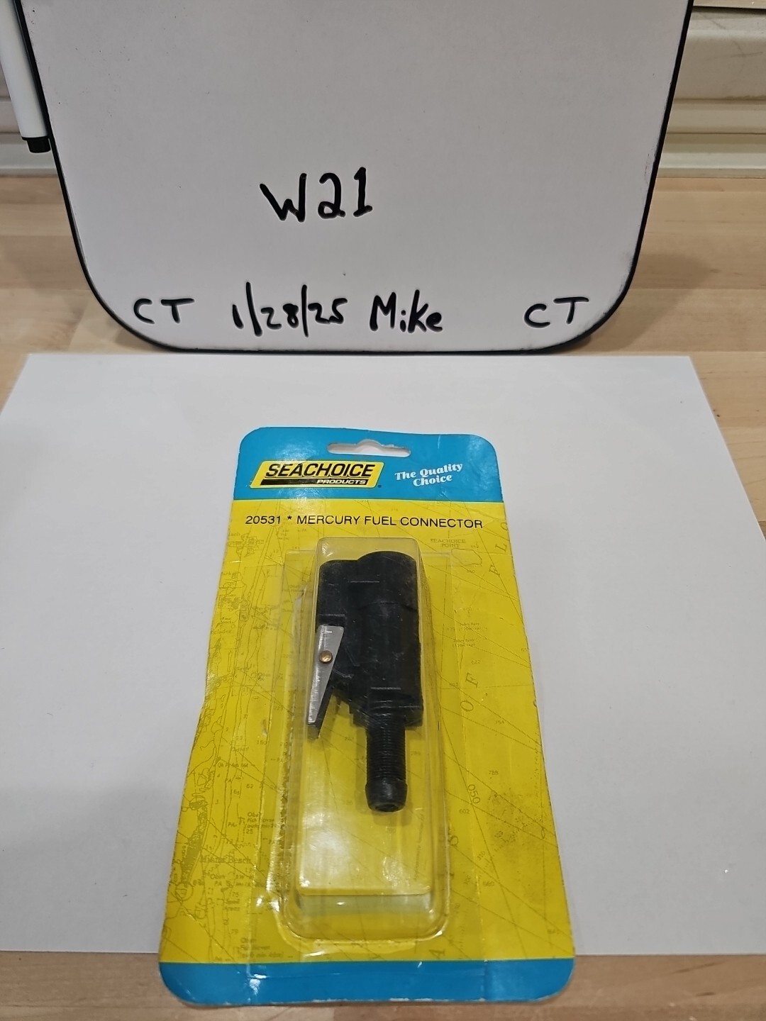 Seachoice 20531 Mercury Fuel Connector