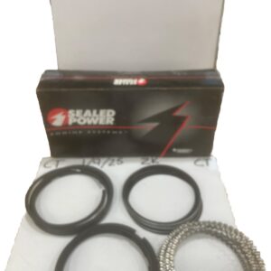 Sealed Power E243K30 SBC Chevy 400 377 Moly Piston Rings 30 over 4.155" Bore