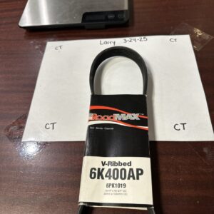 Serpentine Belt-Automotive V-Ribbed Belt(Standard) Roadmax 6K400AP