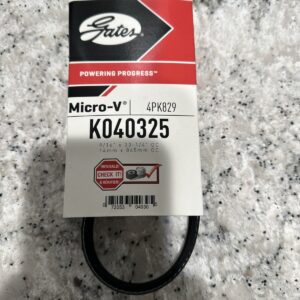 Serpentine Belt-Premium OE Micro-V Belt Gates K040325..