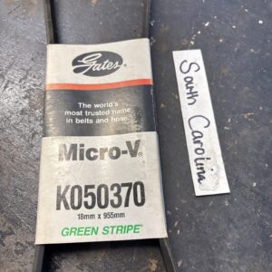 Serpentine Belt-Premium OE Micro-V Belt Gates K050370 Green Stripe