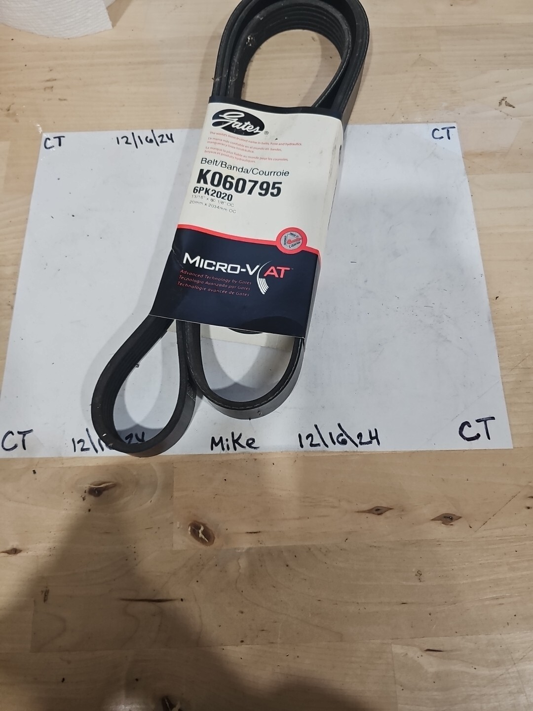 Serpentine Belt-Premium OE Micro-V Belt Gates K060795