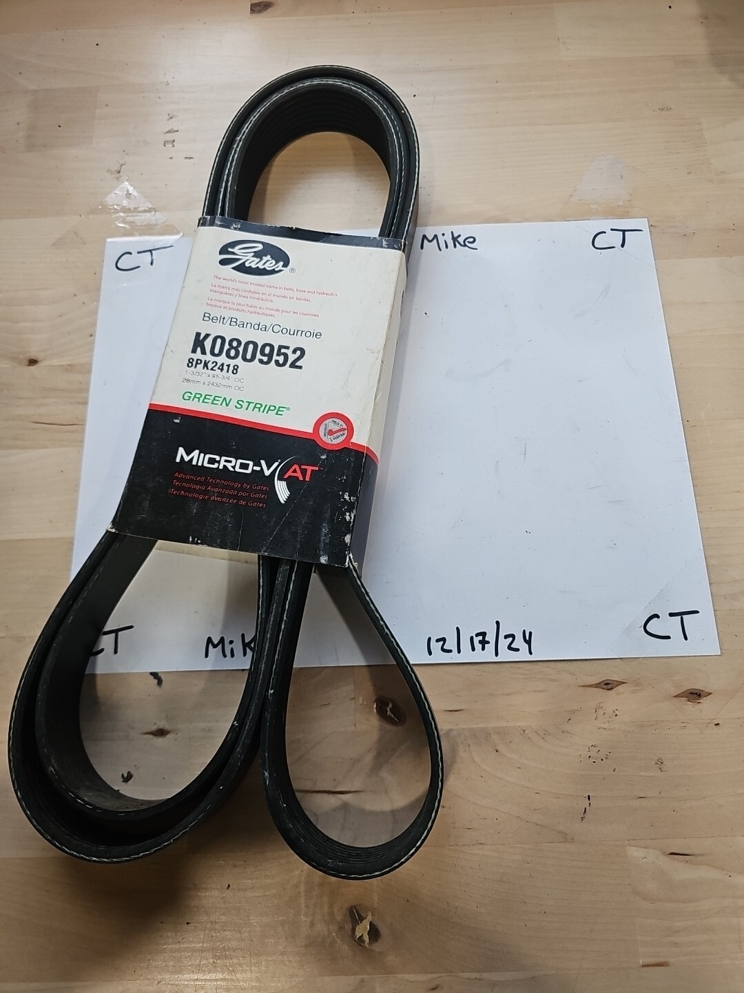 Serpentine Belt-Premium OE Micro-V Belt Gates K080952