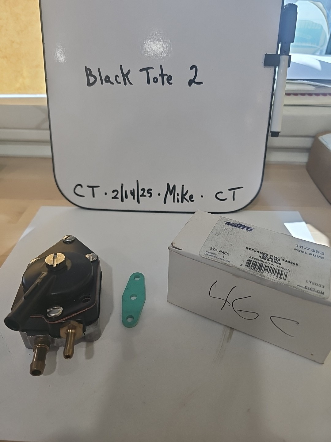 Sierra 18-7353 Fuel Marine Pump Replaces OMC 438555