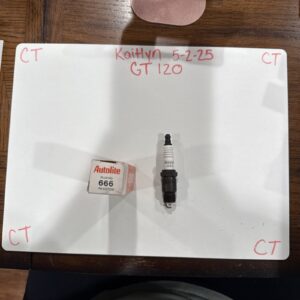 Spark Plug-Copper Resistor Autolite 666 NOS