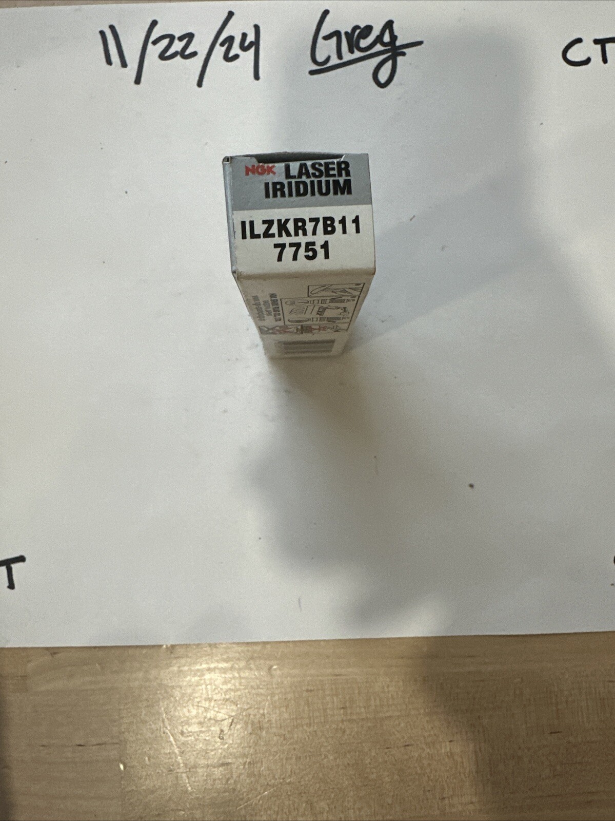 Spark Plug-Laser Iridium NGK 7751