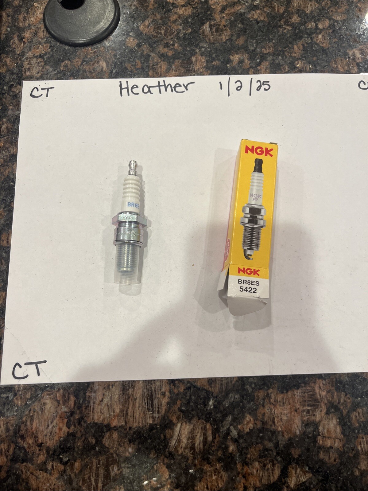 Spark Plug-Standard NGK 5422 BR8ES - Image 3