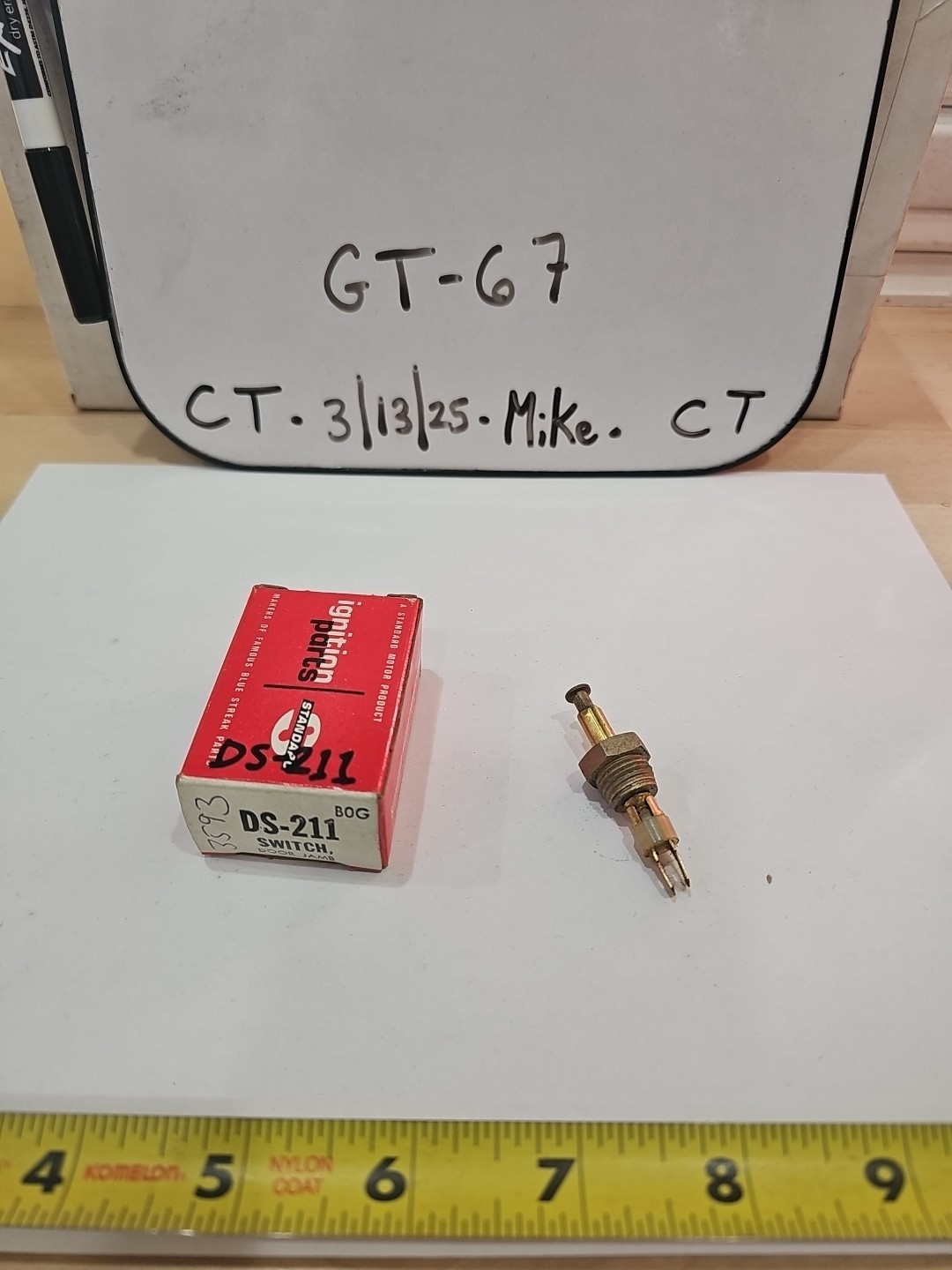 Standard Door Jamb Switch DS-211