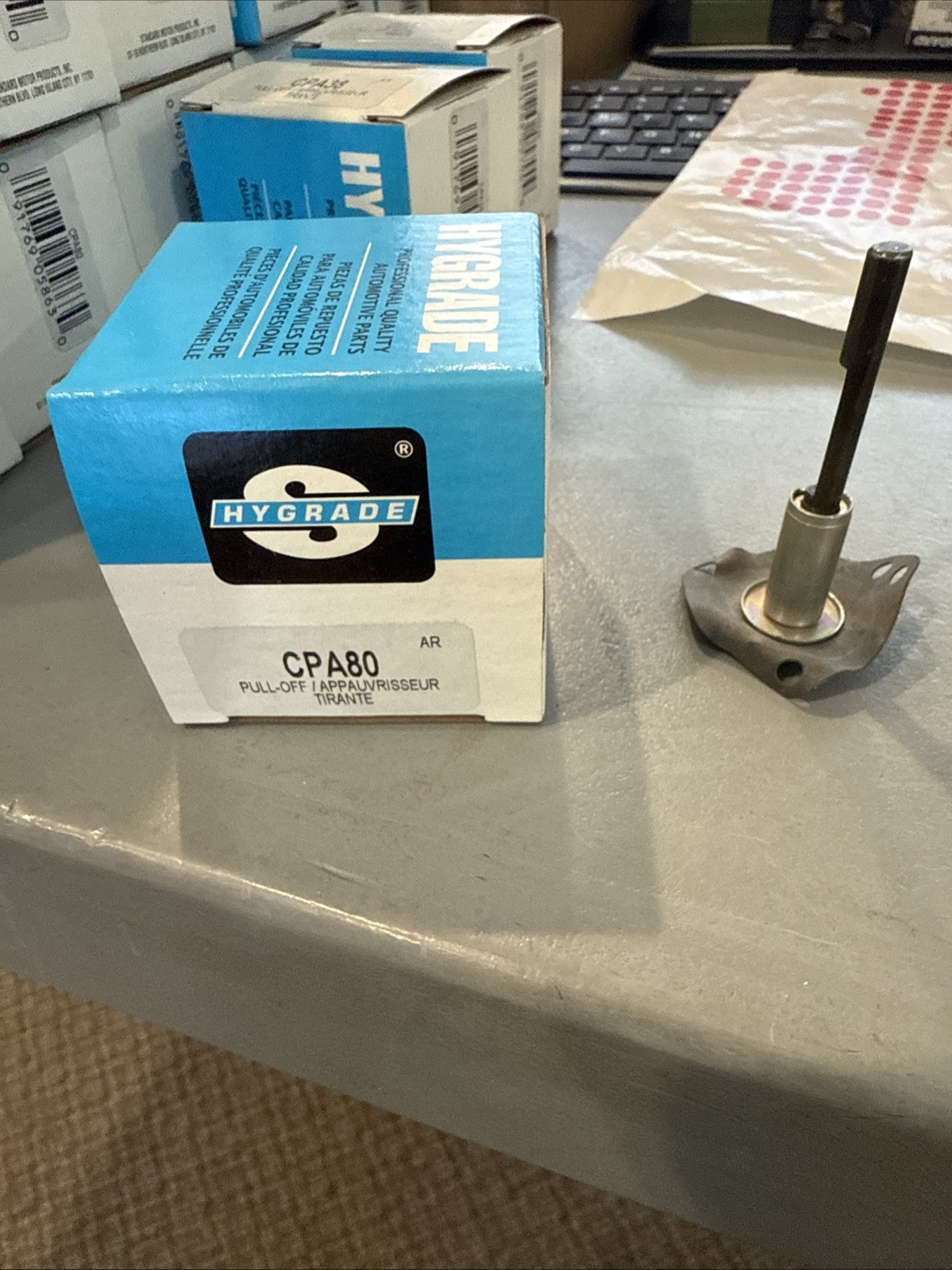 Standard Hygrade CPA80 Carburetor Choke Pull Off