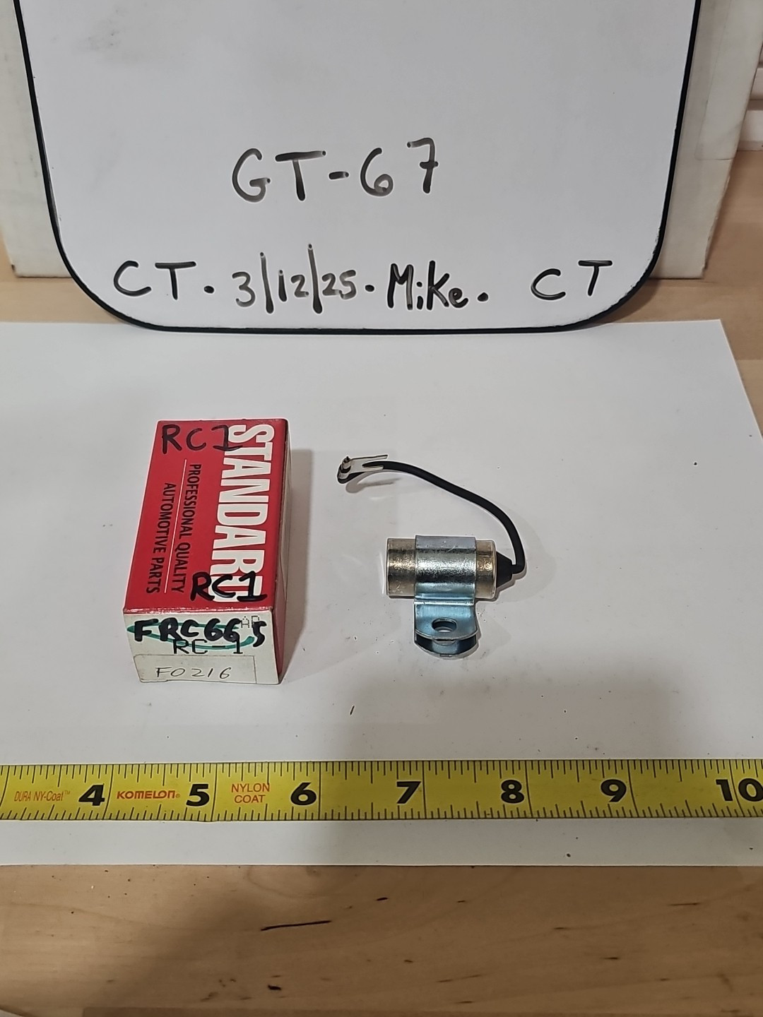 Standard Ignition Ignition Condenser RC1 - Image 3