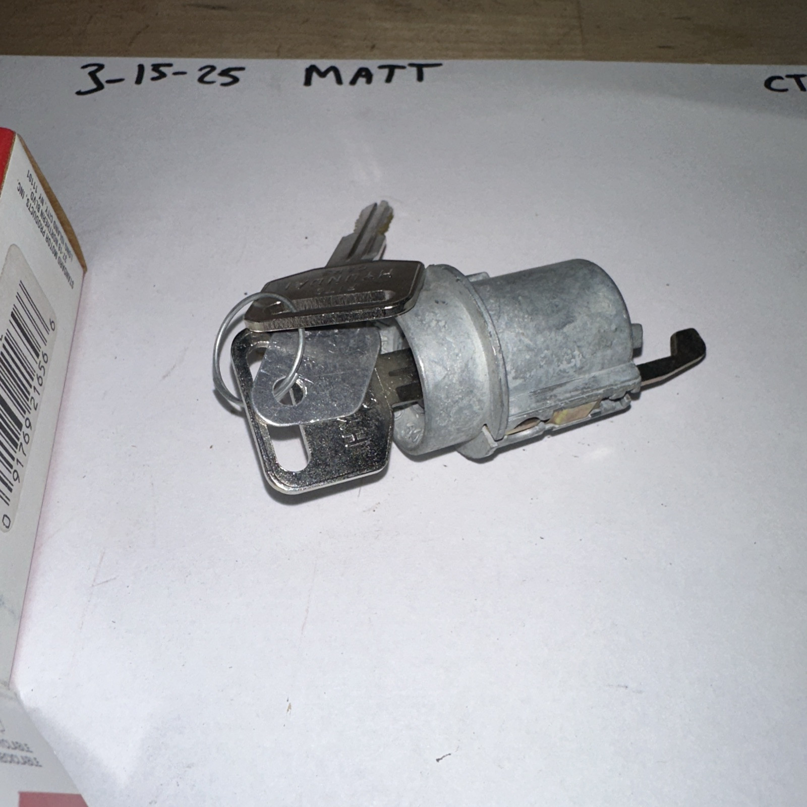 Standard Motor Products US187L Ignition Lock Cylinder & Keys - Image 4