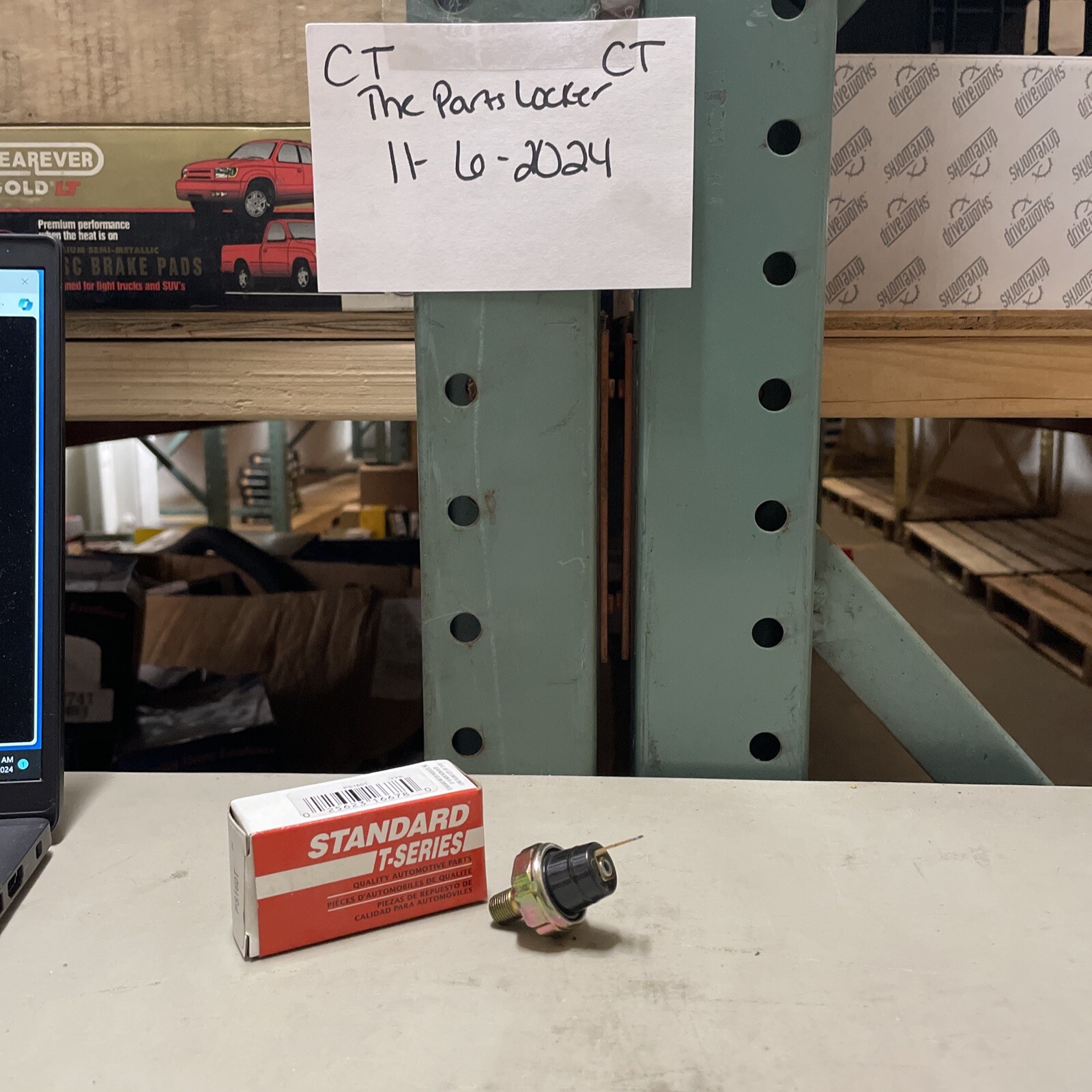 Standard Oil Pressure Sending Unit - PS160T