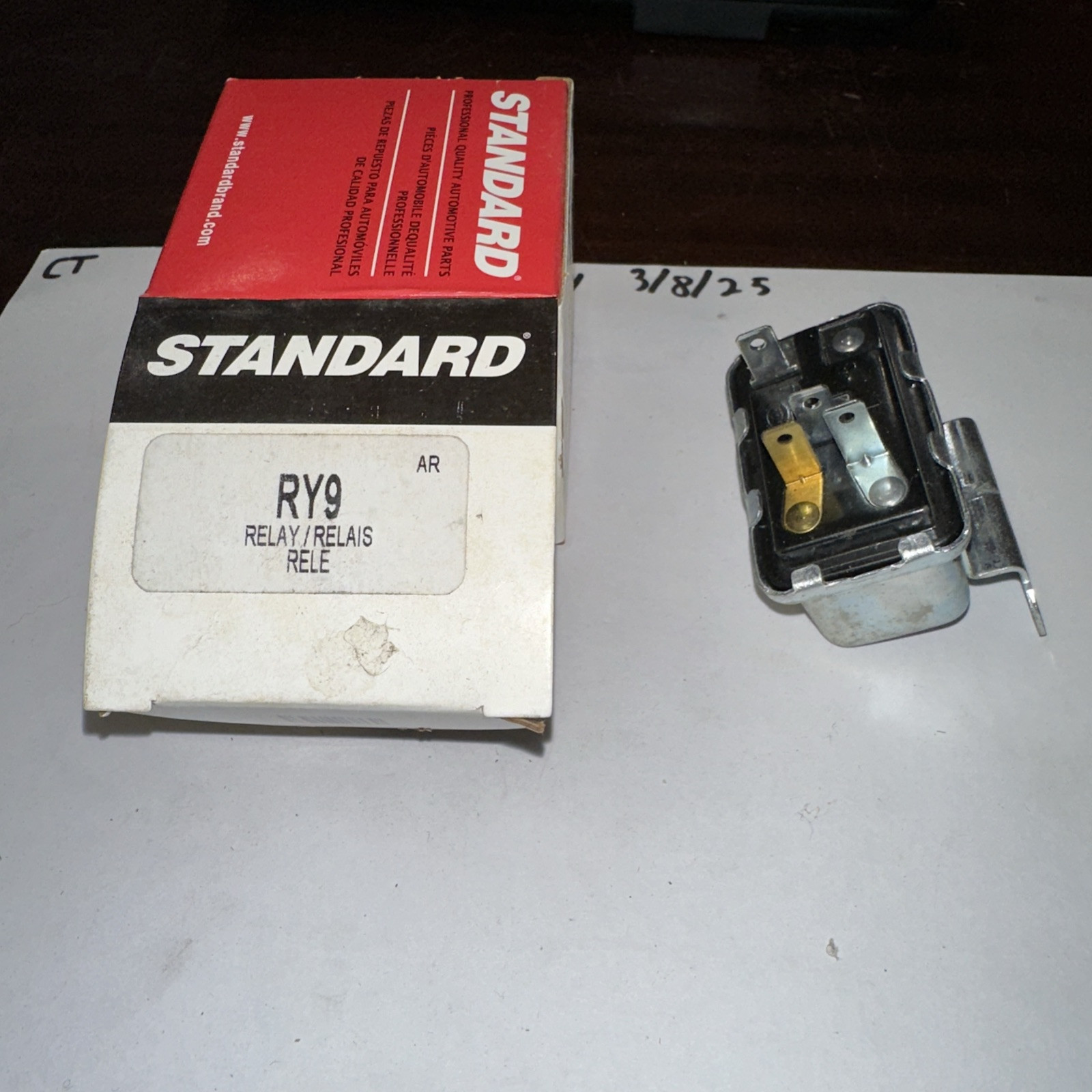 Standard RY9 HVAC Blower Relay - Image 3