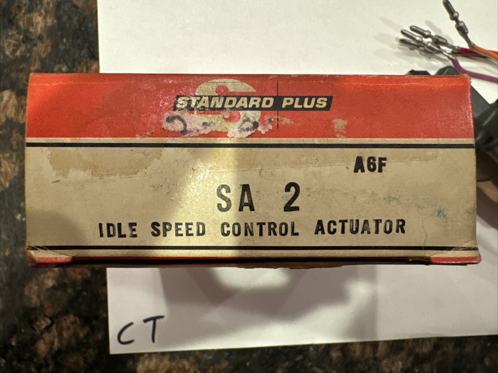 Standard SA2 Idle Speed Control Motor for 1984 Ford Mercury 3.8L E4SF-9N825-AB - Image 3