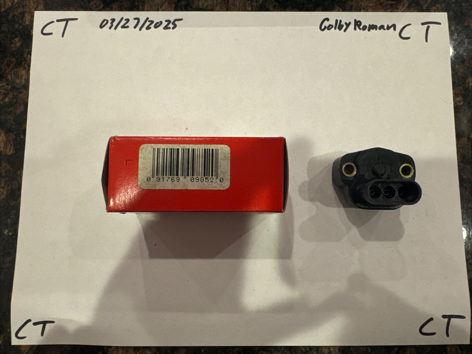 Standard Throttle Position Sensor fits 1984-90 Plym. Horizon Reliant Voyager - Image 3