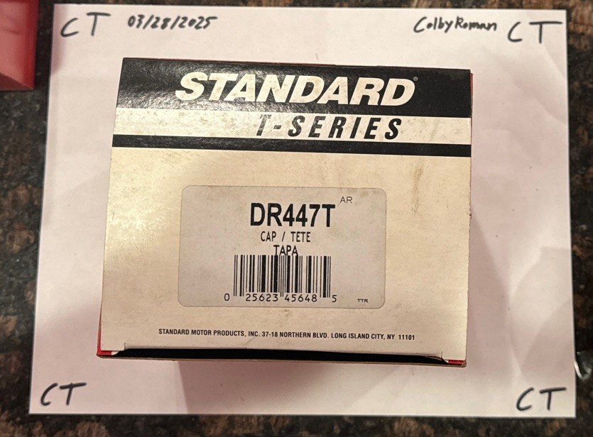 Standard Tru-Tech DR447T Distributor Cap- Make Offer! - Image 3