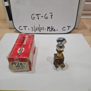 Standard UM-22 Brass Push-Pull Switch