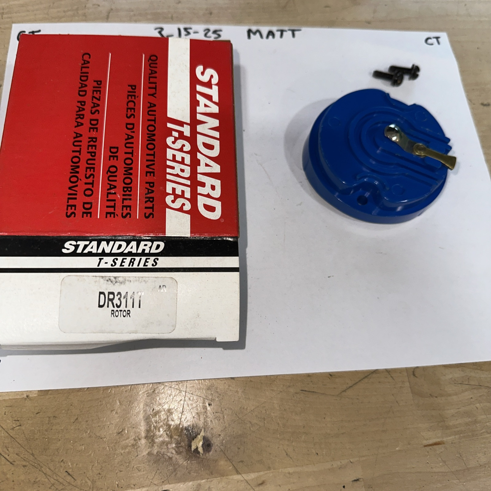 Standard/T-Series DR311T Distributor Rotor - Image 4
