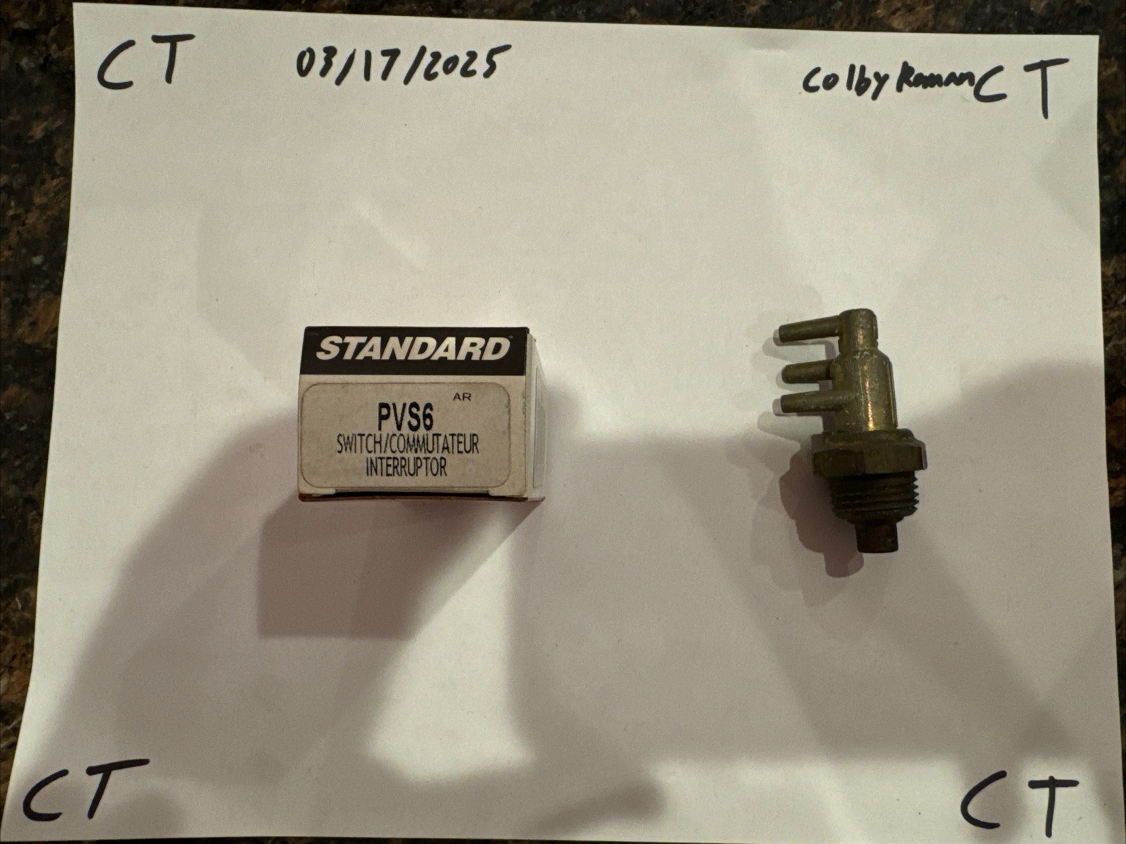 Standars Switch/ commutateur Interruptor PVS6 - Image 3