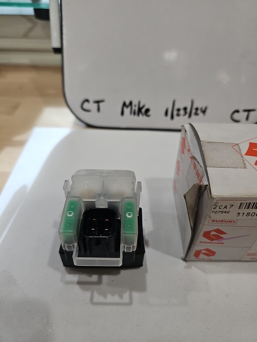 Starter Relay DL GSX GSX-R SV TU VL VLR VZ Solenoid Switch OEM Suzuki #E223 - Image 4