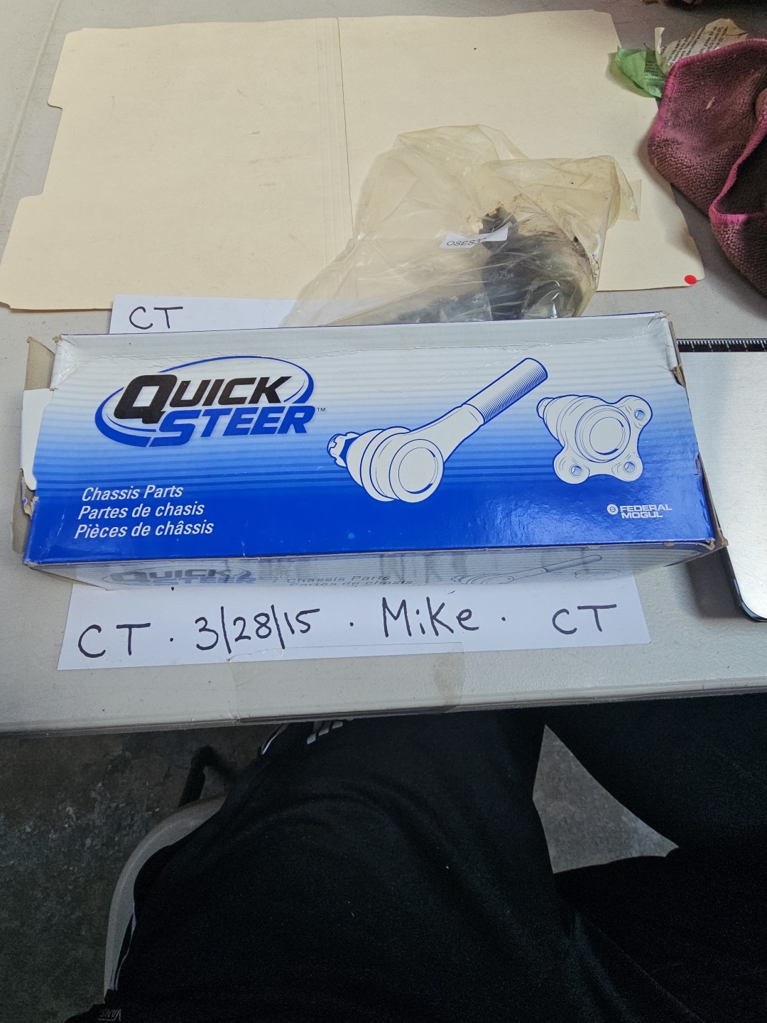 Steering Tie Rod End QuickSteer ES3366T - Image 5