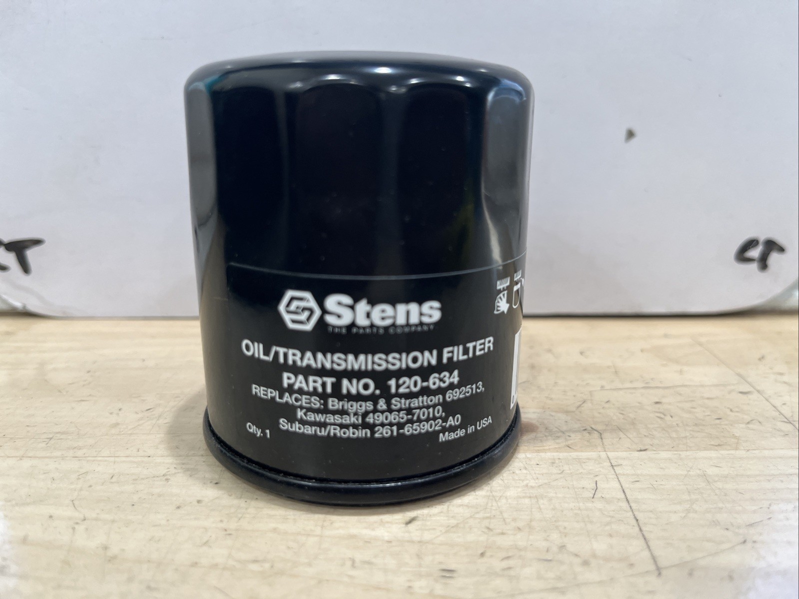 Stens 120-634 Oil Filter - Black Some Rust - Image 3