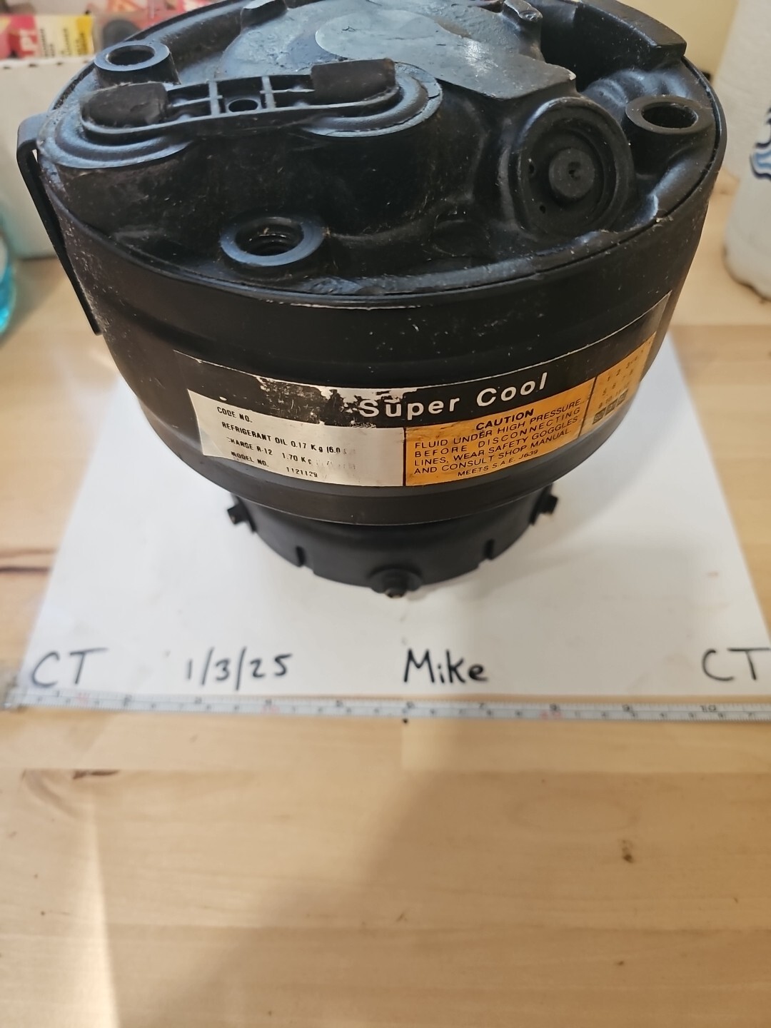Super Cool 1121129 R4 A/C Compressor S-406
