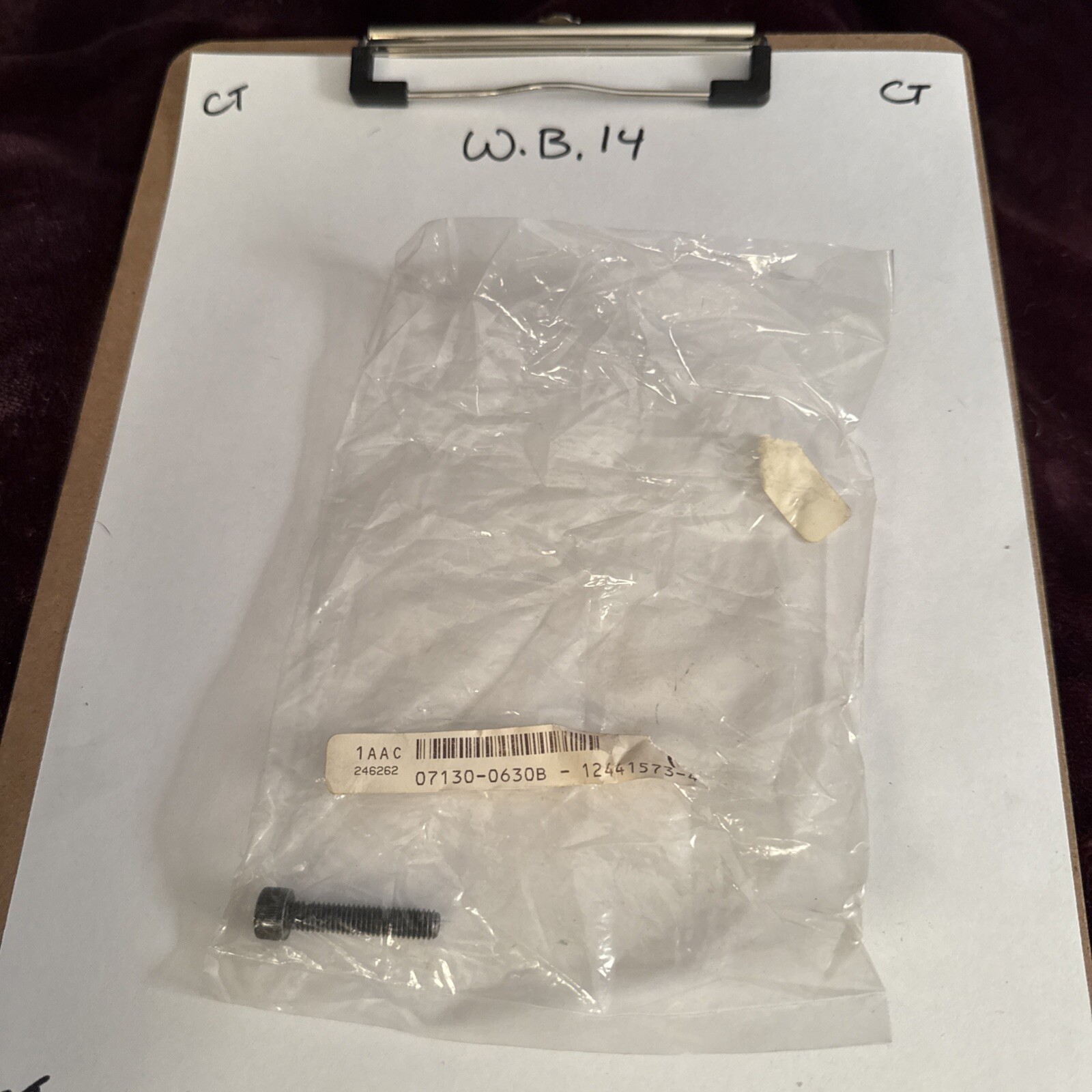 Suzuki BOLT 07130-0630B OEM NEW