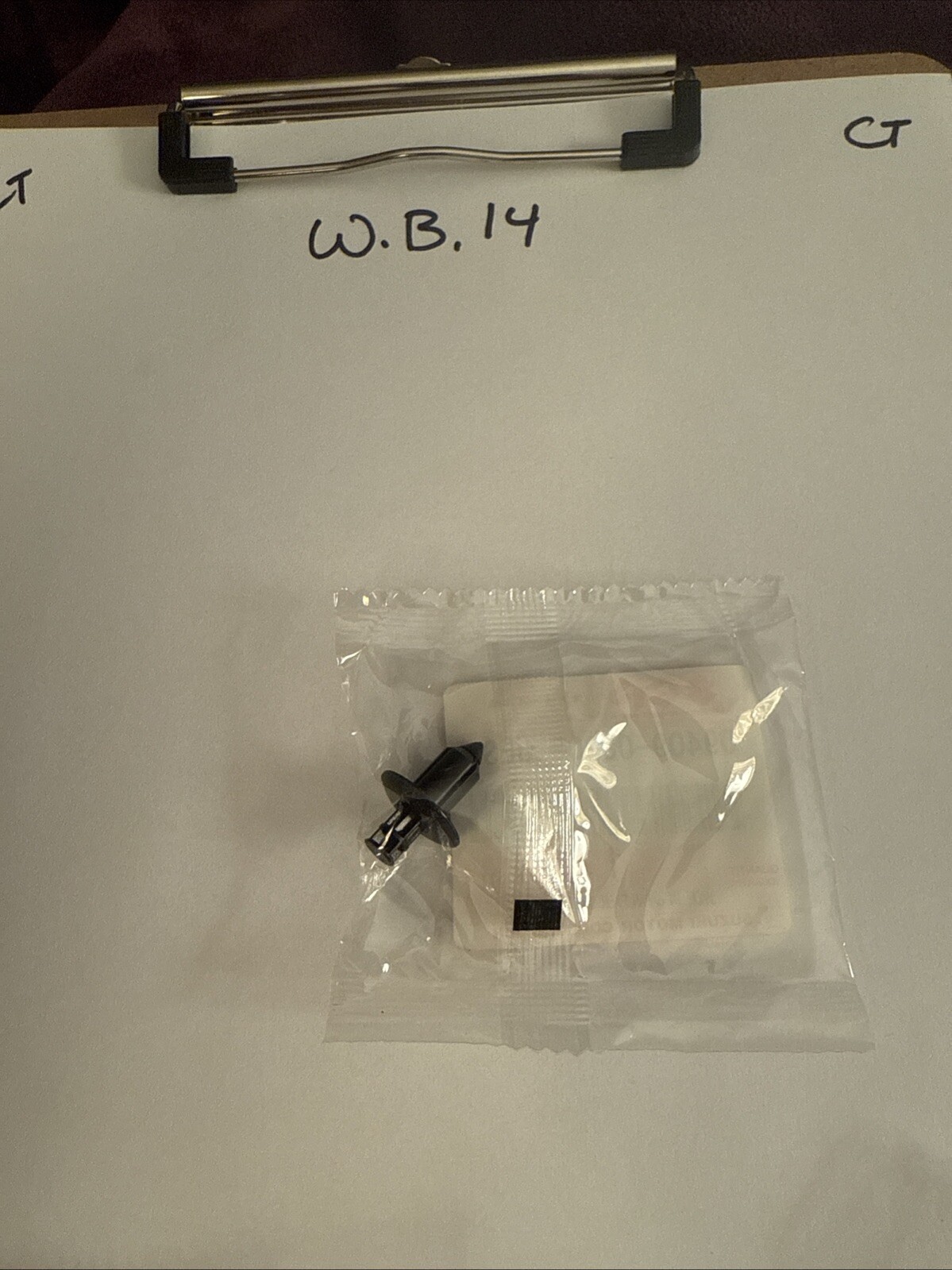 Suzuki Black Clip (7.6 x 25.7), 09409-08308-5ES - Image 3