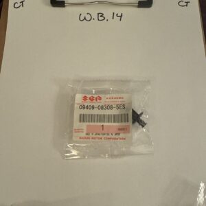 Suzuki Black Clip (7.6 x 25.7), 09409-08308-5ES