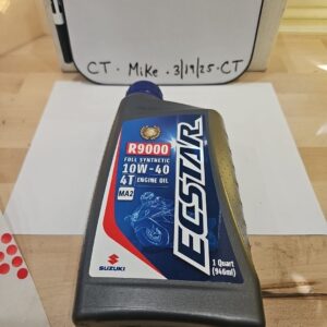 Suzuki ECSTAR R9000 Motorcycle Full Synthetic Engine Oil 10W40 1 Quart
