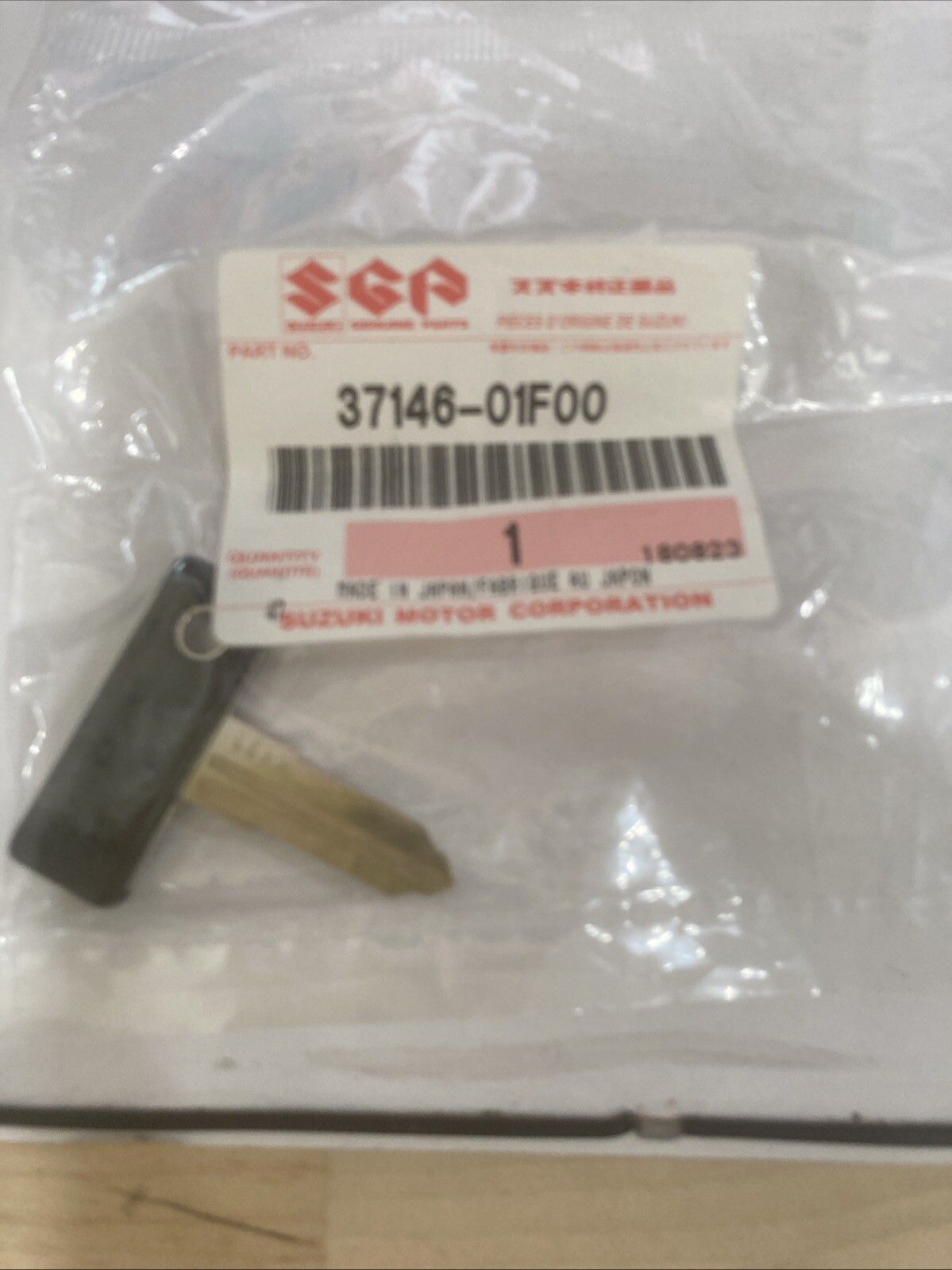 Suzuki OEM DR-Z400 DRZ 400 E S SM DRZ KEY BLANK A123 TYPE C 37146-01F00 - Image 3