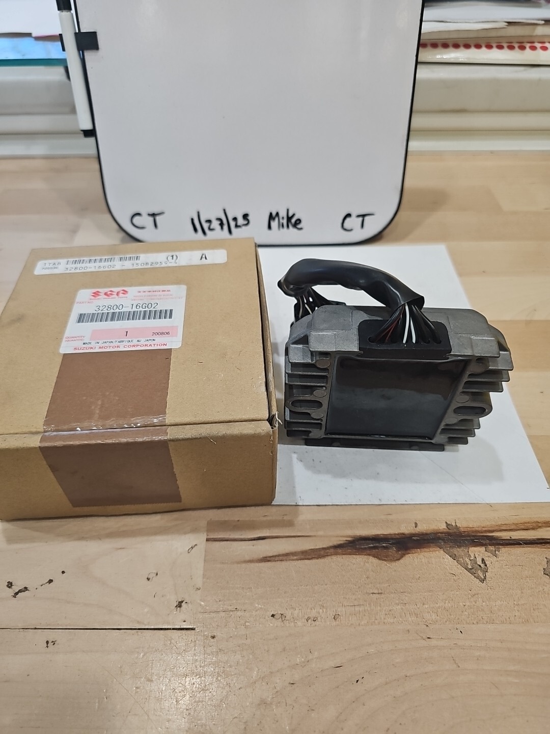 Suzuki RECTIFIER ASSY 32800-16G02 OEM NEW - Image 3