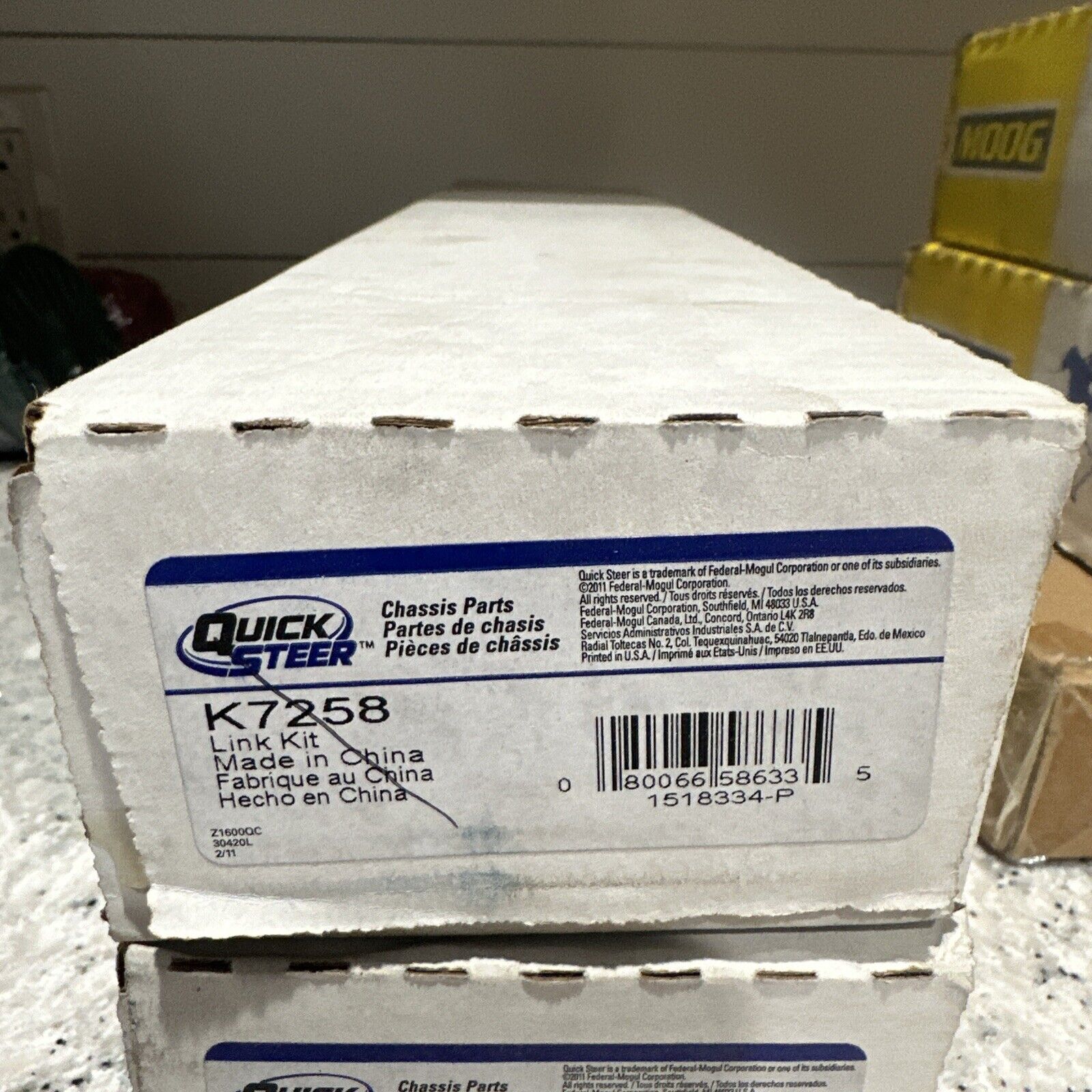 Sway Bar Link Or Kit Quick Steer K7258