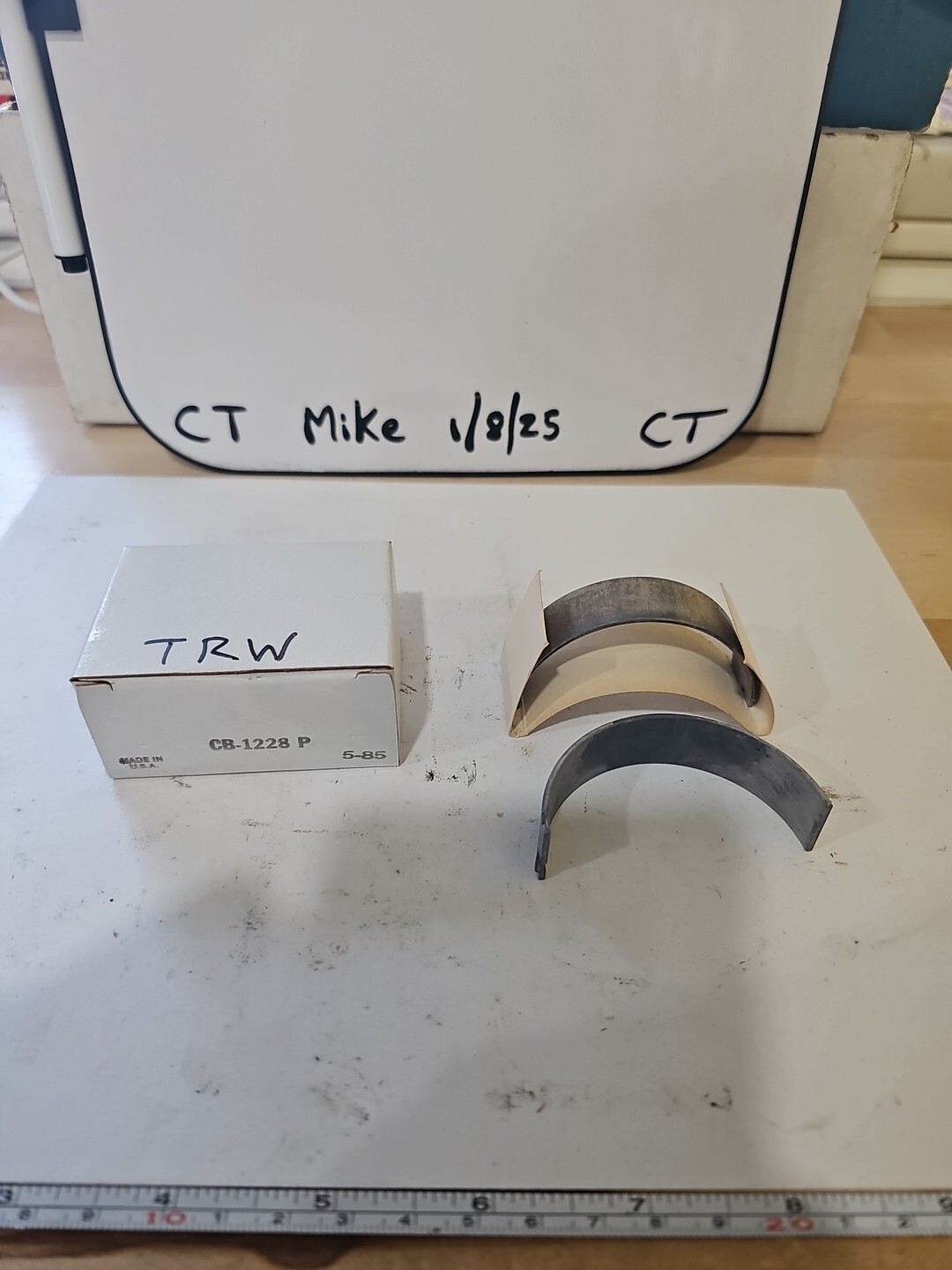 TRW Engine Rod Bearing Set 2pcs CB1228 P 3755 AP Standard Size