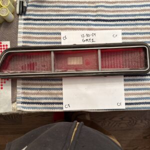 Tail light Lens LH 69 Camaro (Standard)