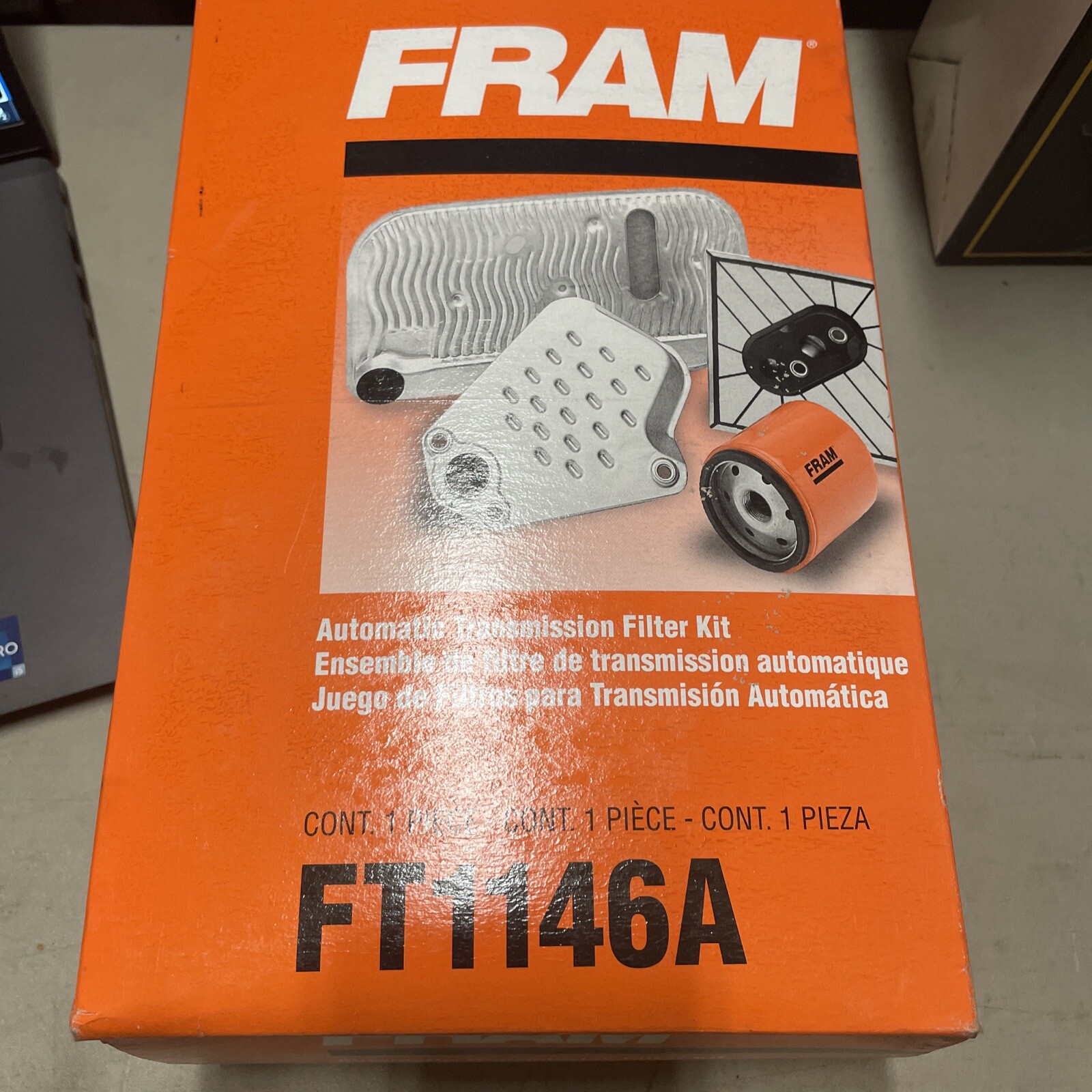 Transmission Oil Filter-Auto Trans Oil Pan Gasket Fram FT1146A - Image 3