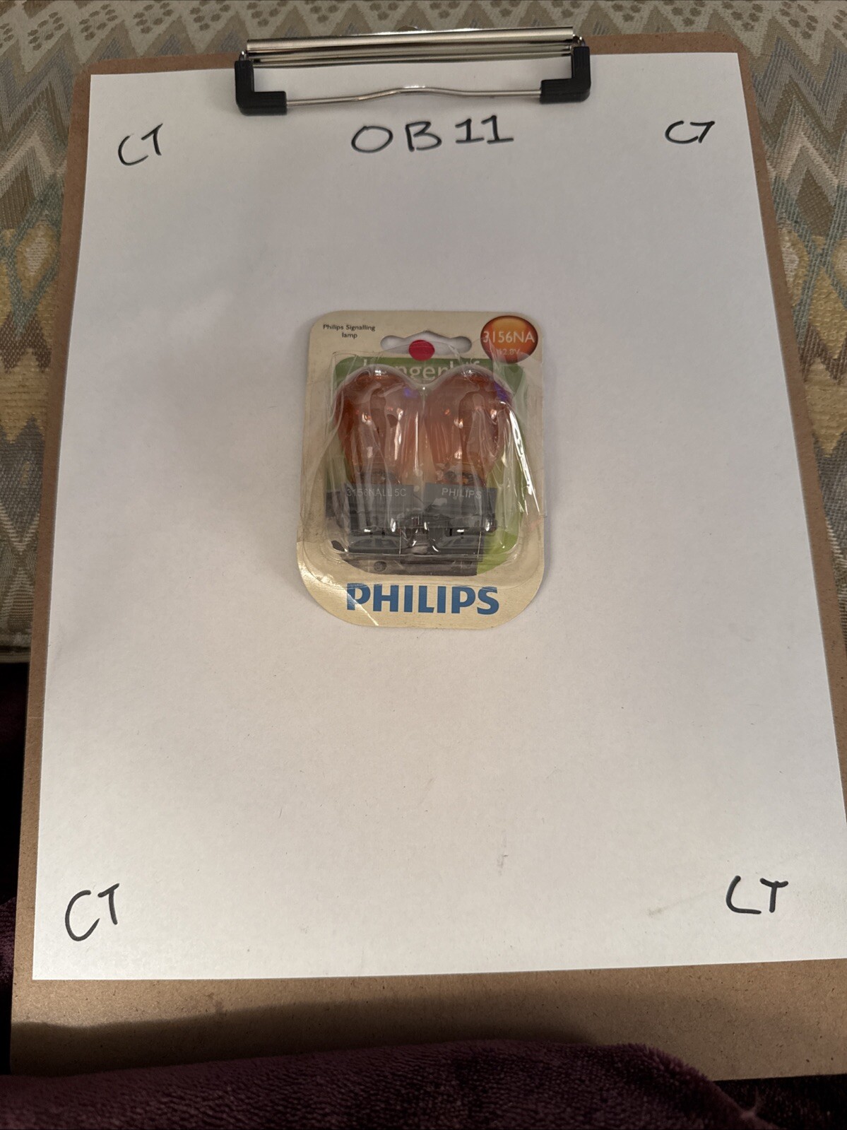 Turn Signal Light Bulb-Longerlife - Twin Blister Pack Philips 3156NALLB2