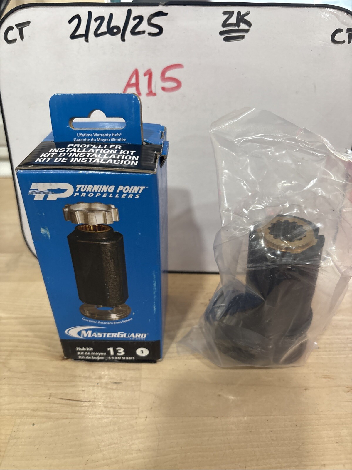 Turning Point 11300301 MasterGuard Installation/Hub Kit #13