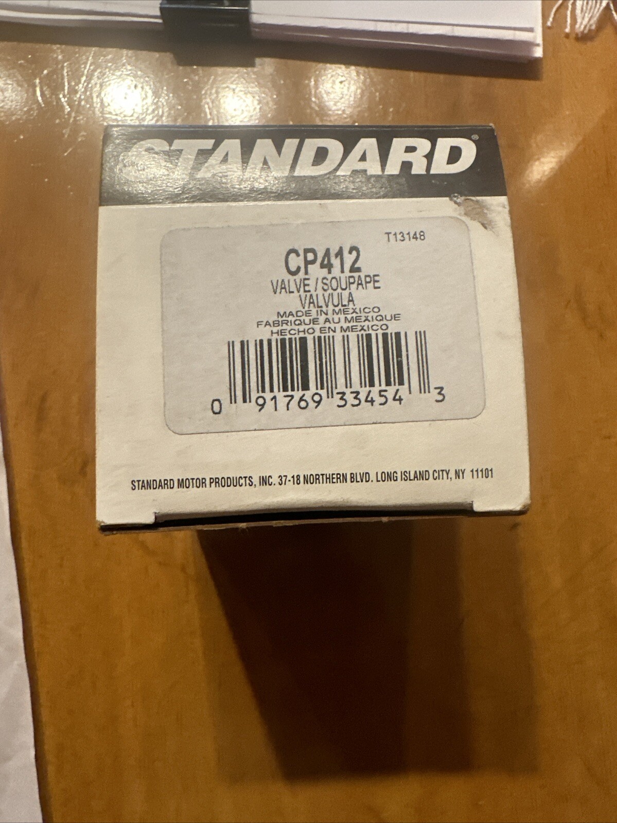 Vapor Canister Purge Solenoid Standard CP412