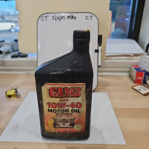 Vintage 1 QT Cam2 10w 40 Motor Oil Multigrade