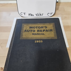 Vintage 1955 MOTOR’S Auto Repair Manual 18th Edition Mechanics Book 1st Printing