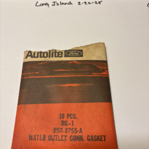 Vintage Ford Autolite B5A-8255-A Water Outlet Connection Gasket NOS RG-1