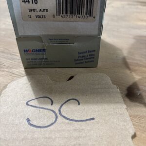 Vintage NOS Wagner 4416 Clear Lamp Sealed Beam Spot Auto 12 V