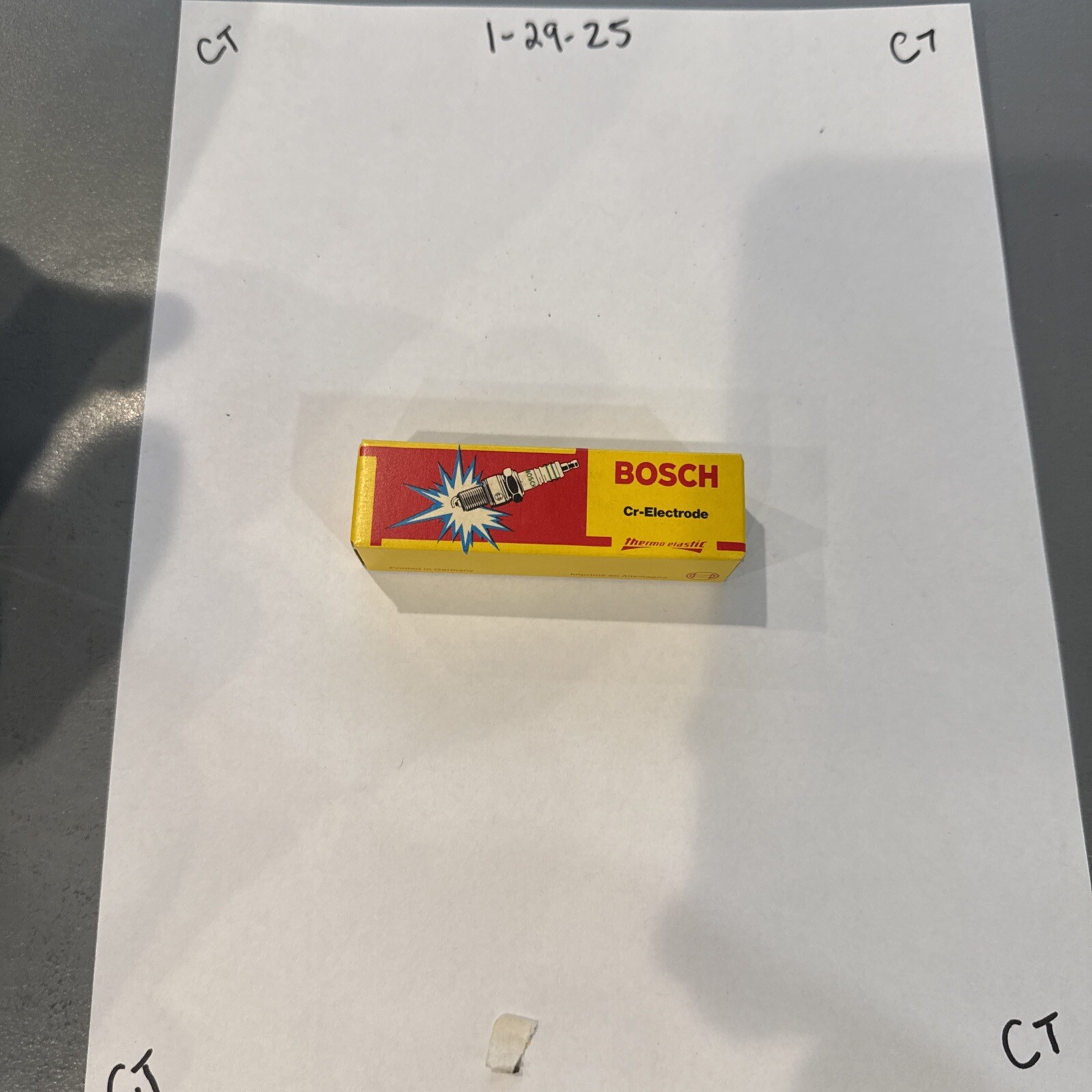 W7C Bosch Automotive .7mm Spark Plug Made In Germany W7C - Image 3