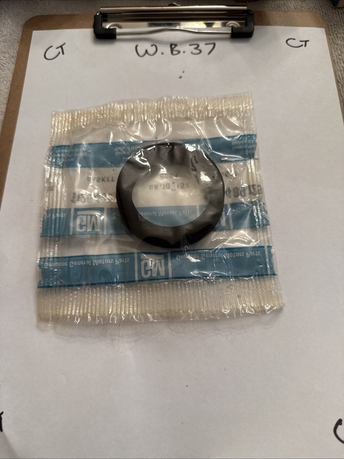 WINDSHIELD WIPER MOTOR PANEL GASKET GM 76-92 CAMARO 63-96 CORVETTE GS2852 - Image 3