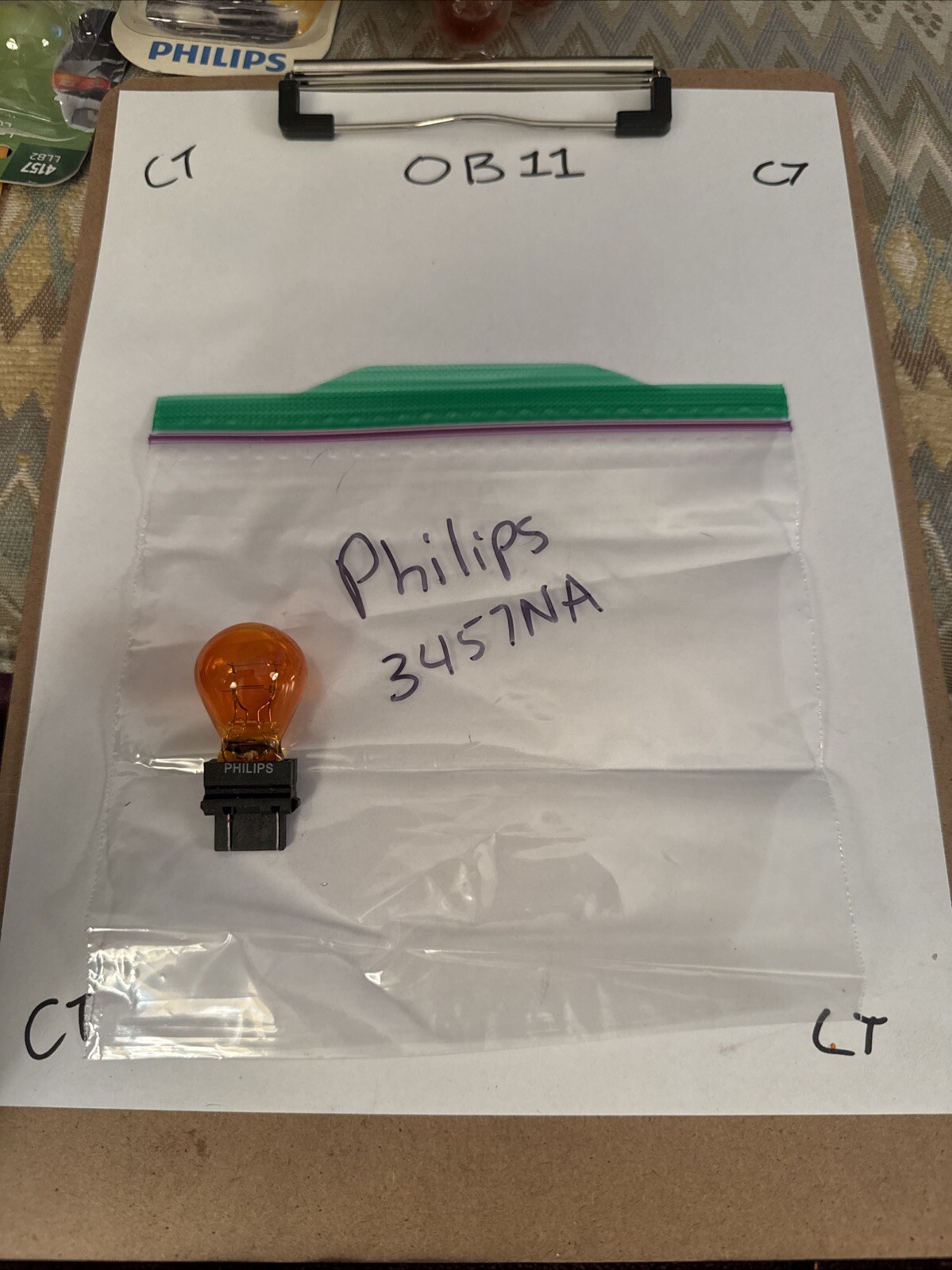 Wagner 3457NA Multi Purpose Light Bulb for YU5Z13466AD Electrical Lighting ku